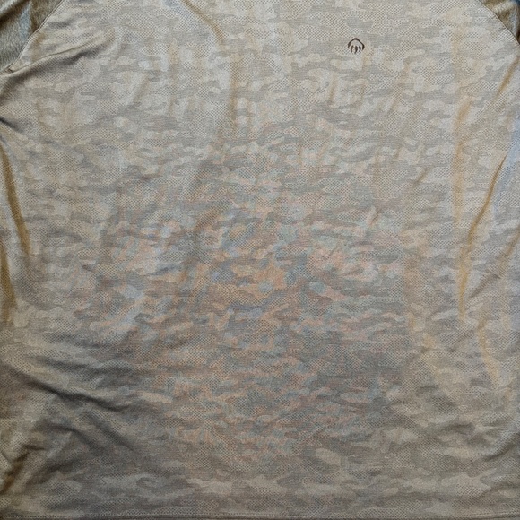 Wolverine Men’s Performance Hoodie Long Sleeve Shirt XL Green Camo Lightweight - Picture 4 of 7